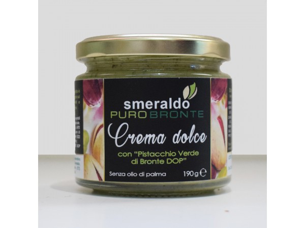 Crema dolce con Pistacchio Verde di Bronte DOP